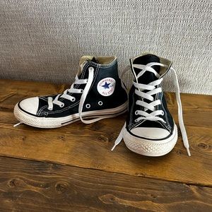 Converse Chuck Taylor All Star High Tops Black Kids size 1.5